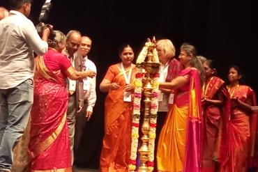 Inaugurating the golden Jubilee International Conference of Balavidyala, Chennai