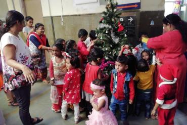 Christmas Celebration 2019 organized by dept. of Education, AYJNISHD(D)