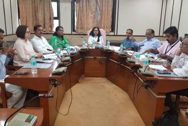 Meeting on identification of posts of AYJNISHD for PWDs in the light of RPWD act on 22-06-2019